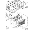 Kenmore 1067782092 cabinet parts diagram