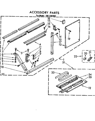 Accessory parts