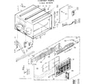 Kenmore 1067782170 cabinet parts diagram