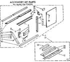 Kenmore 1067782190 accessory kit parts diagram