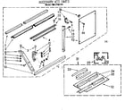 Kenmore 1067782191 accessory kit parts diagram