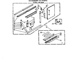 Kenmore 1067782192 accessory kit parts diagram