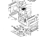 Kenmore 1067782990 air flow parts diagram