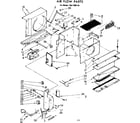 Kenmore 1067790770 air flow parts diagram