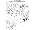 Kenmore 1067791070 air flow parts diagram