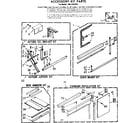 Kenmore 1067791070 accessory kit parts diagram