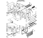 Kenmore 1067791140 air flow parts diagram