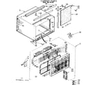 Kenmore 1067791540 cabinet parts diagram