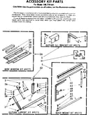 Accessory kit parts