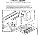 Kenmore 1067791881 accessory kit parts diagram
