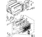 Kenmore 1067791890 cabinet parts diagram