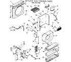 Kenmore 1067791890 air flow and control parts diagram