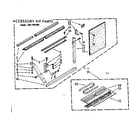 Kenmore 1067791890 accessory kit parts diagram