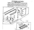 Kenmore 1067791892 accessory kit parts diagram