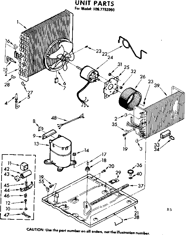 Unit parts