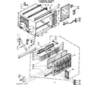 Kenmore 1067792190 cabinet parts diagram