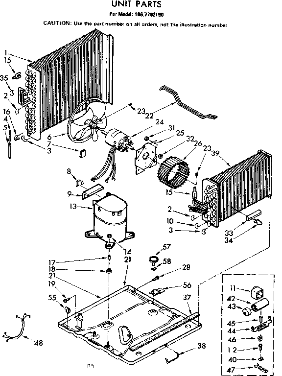 Unit parts