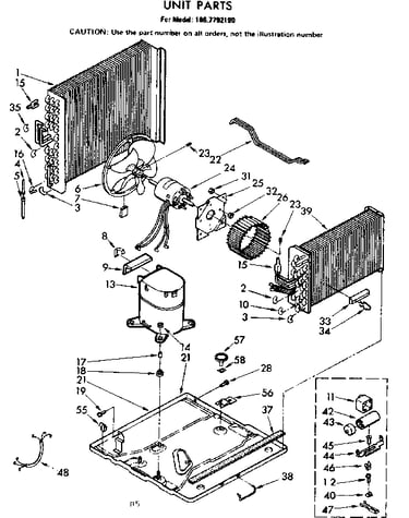 Unit parts