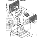 Kenmore 1067792980 unit parts diagram