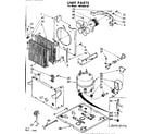 Kenmore 106850120 unit parts diagram