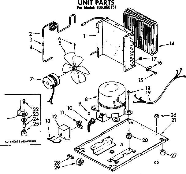 Unit parts