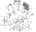 Kenmore 106850152 unit parts diagram