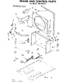 Frame and control parts