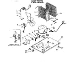 Kenmore 106850154 unit parts diagram