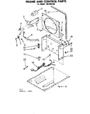 Frame and control parts