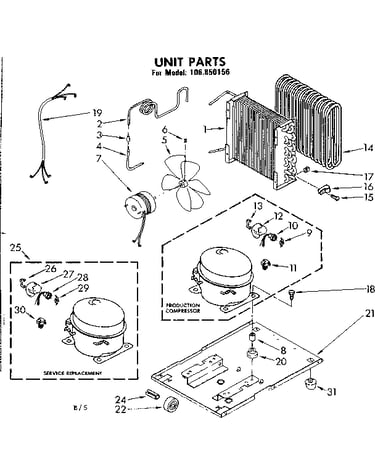 Unit parts