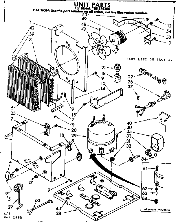 UNIT PARTS