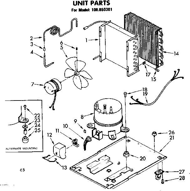 Unit parts
