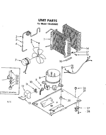 Unit parts