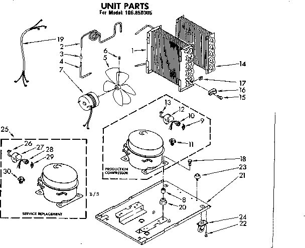 Unit parts