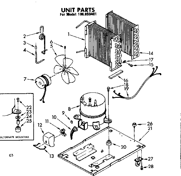 UNIT PARTS