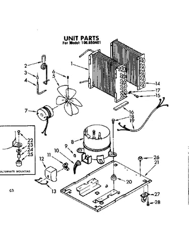 Unit parts