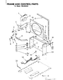 Frame and control parts