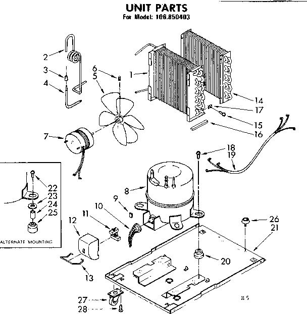 Unit parts