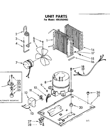 Unit parts