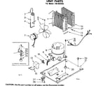 Kenmore 106850404 unit parts diagram