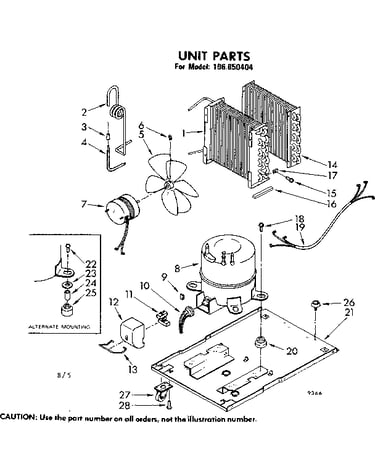 Unit parts