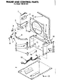 Frame and control parts