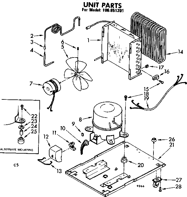 Unit parts