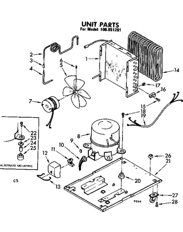 Unit parts