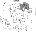 Kenmore 106853201 unit parts diagram