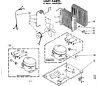 Kenmore 106853203 unit parts diagram