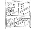 Kenmore 1068700770 accessory kit parts diagram