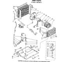 Kenmore 1068700771 unit parts diagram
