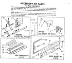 Kenmore 1068700771 accessory kit parts diagram