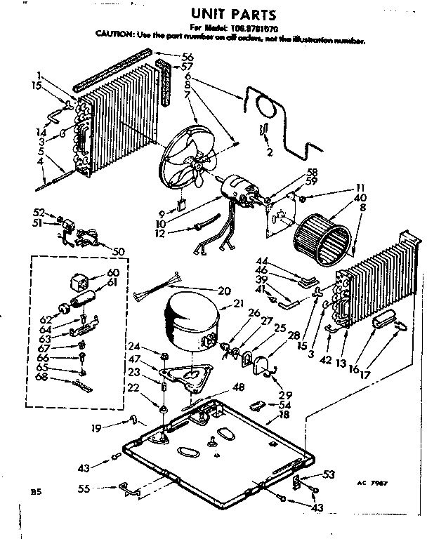Unit parts